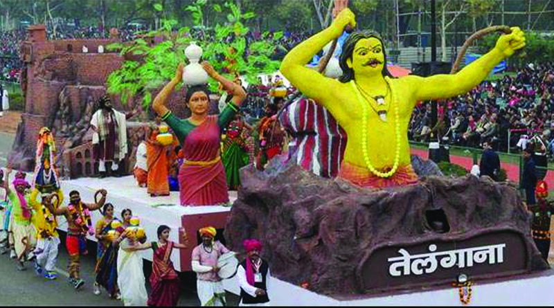Telangana era in Delhi Parade