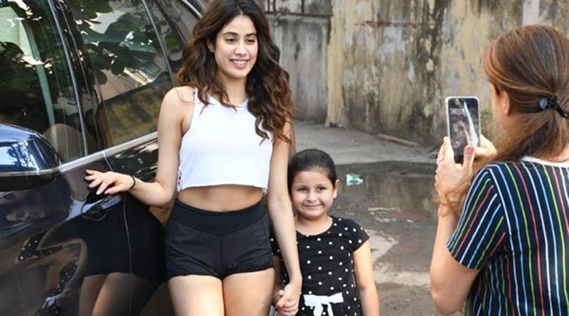 Janhvi Kapoor Spotted At Workout Session