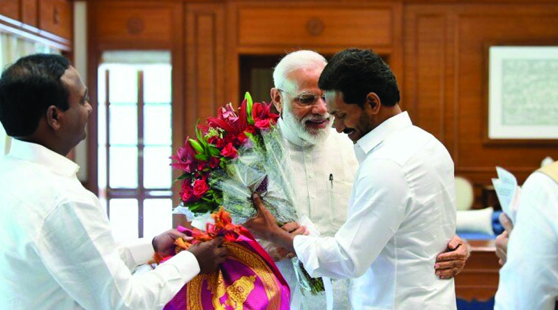 CM Jagan meets with PM Narendra Modi