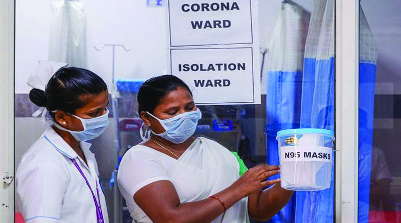 Coronavirus suspects in gandhi hospital