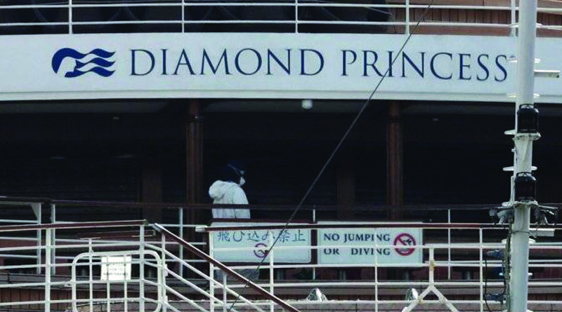 Daimond princess Cruise Ship