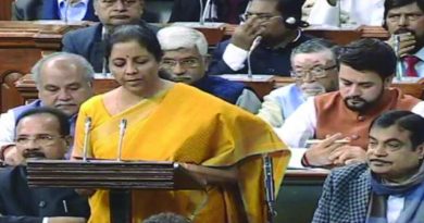 Nirmala Sitharaman at Lok Sabha