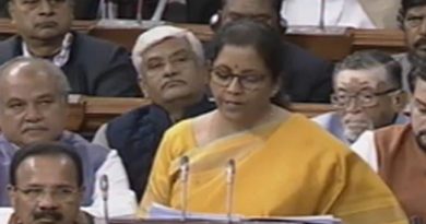 Nirmala sitaraman in parliament