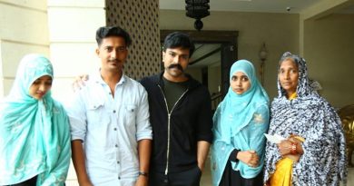Ramcharan with Noor Ahmed Family