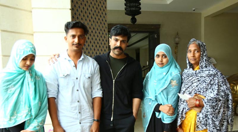 Ramcharan with Noor Ahmed Family