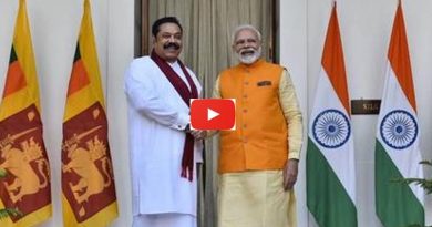 PM Modi and PM Rajapaksa