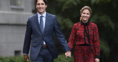 Canadian PM's wife tests positive for coronavirus.