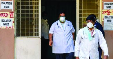 Coronavirus isolation ward in gandhi hospital