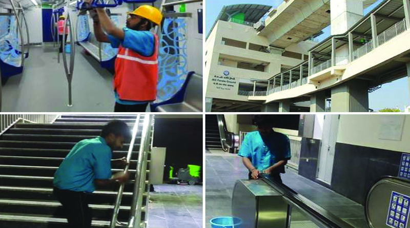 Hyderabad Metro stations, coaches disinfected