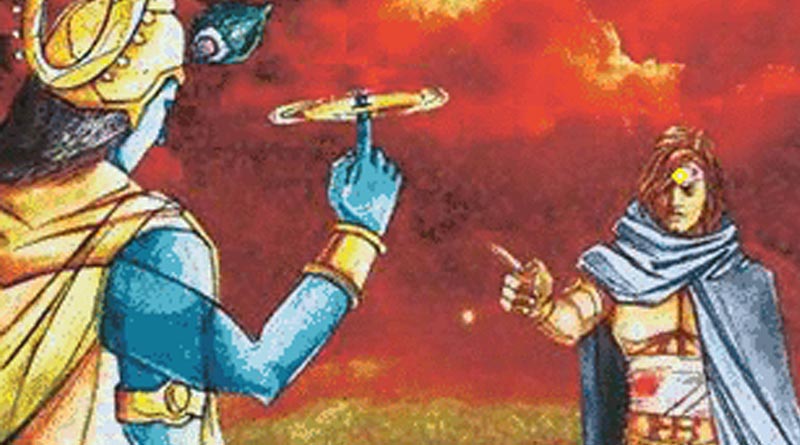 Krishna's curse to Ashwatthama'