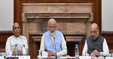 PM Modi At Union Cabinet Meeting
