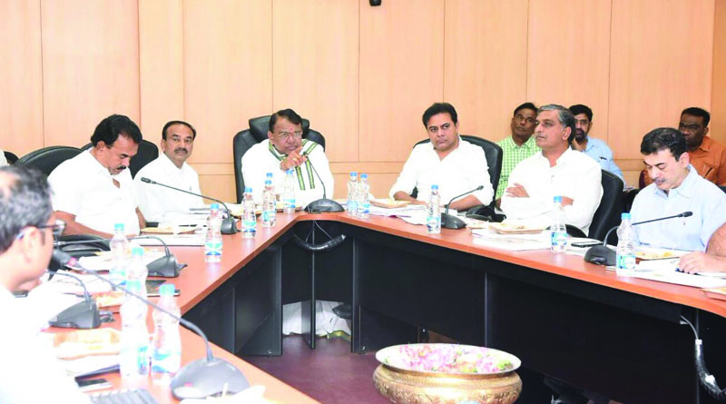 Telangana Cabinet Sub Committee Meeting on Coronavirus