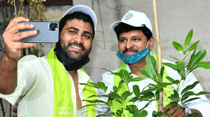 Sharwanand accepted the Green India Challenge
