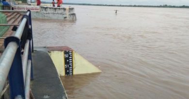 Godavari water level is 48.70 feet
