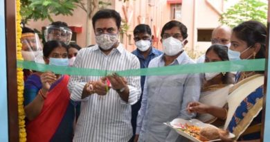 Minister KTR inaugurated the oxygen wards