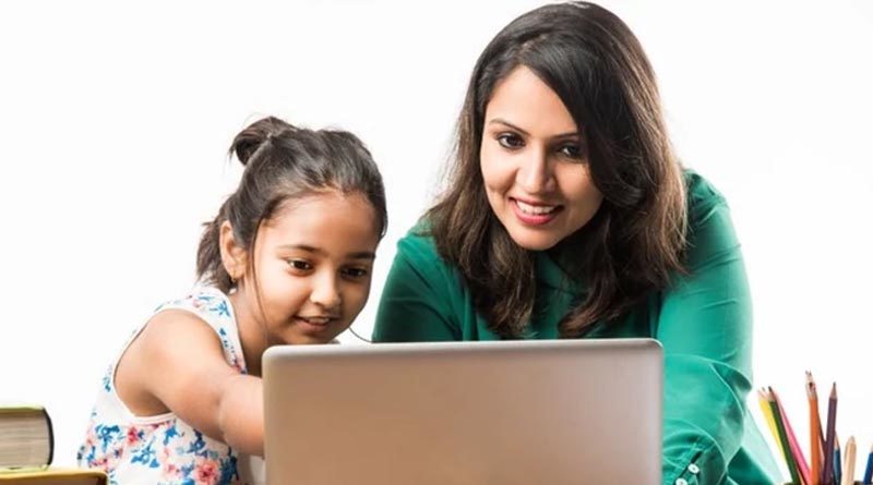 Online lessons for children