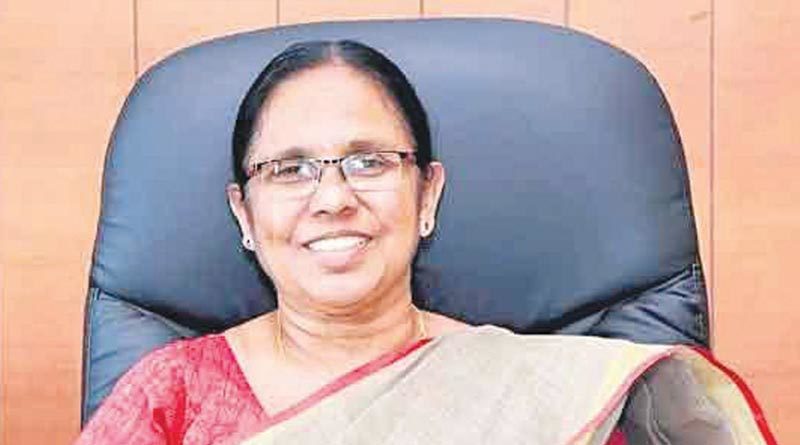 KK Sailaja-Kerala Health Minister