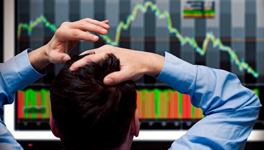 Stock markets at a huge loss