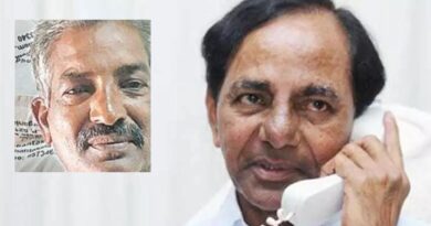 Telangana CM KCR phone call to Andhra farmer