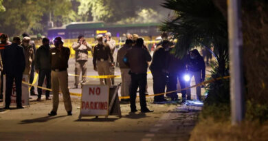 Blast in front of Israeli embassy in Delhi