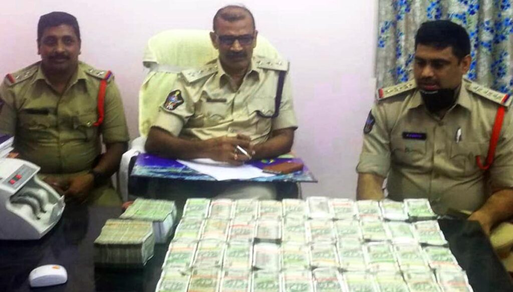 Rs. Crore seized in bus