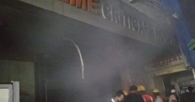 Fire at a private hospital in Thane