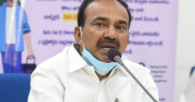 TS Health Minister Etala Rajender