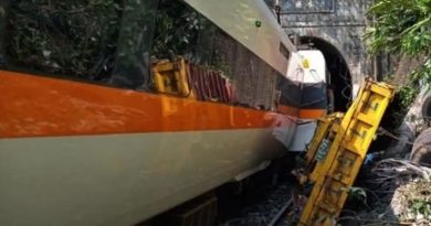 train crash in Taiwan- 36 killed