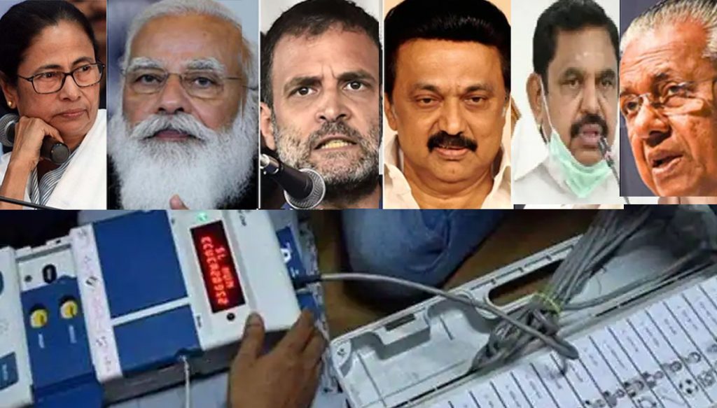 Counting of votes in 5 state assembly elections