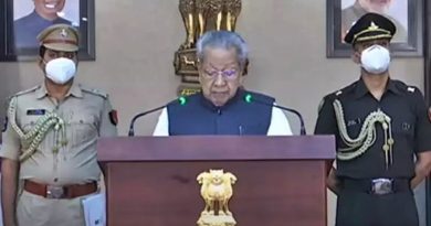 Governor addressing in a virtual manner