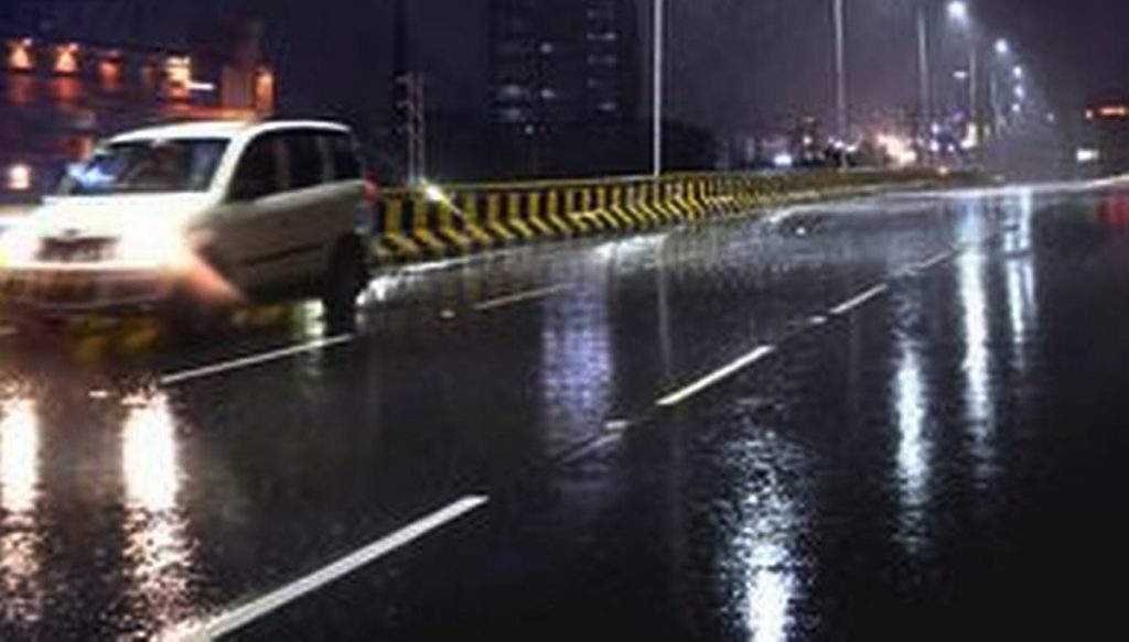Heavy rain in Hyderabad