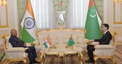 President Kovind meets with President of Turkmenistan Serdar Berdymohmedow