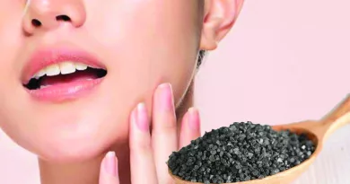 Skin care with black salt