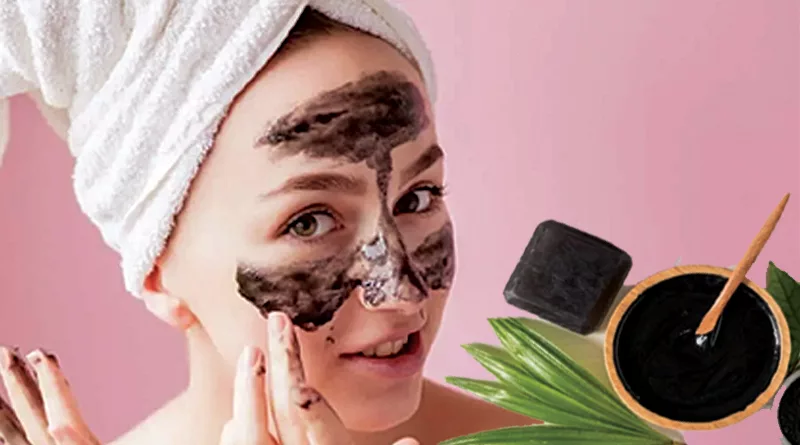 Charcoal powder for skin care